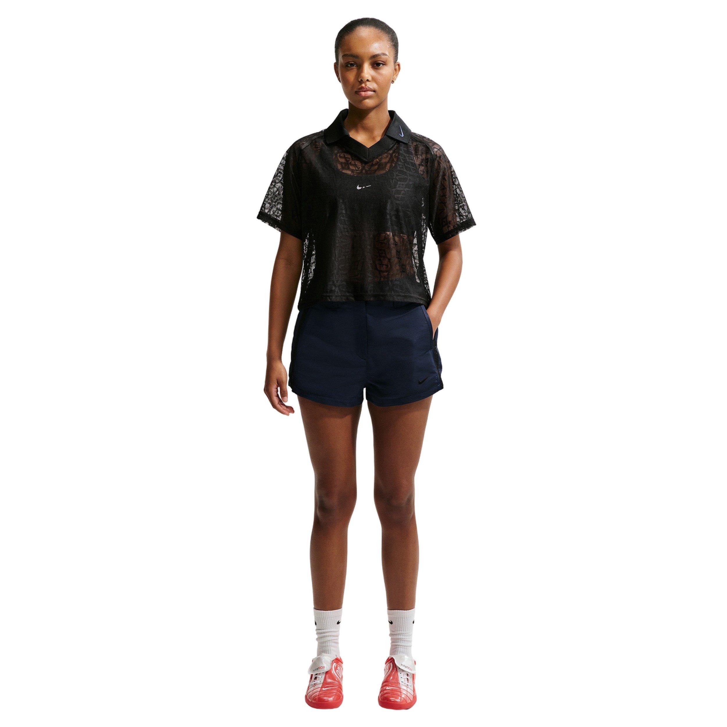 Nike Women's Sportswear High-Waisted 2" Shorts - NAVY/BLACK